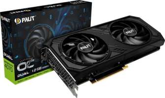 Видеокарта PCI-E Palit GeForce RTX 4070 Dual OC (NE64070S19K9-1048D) 12GB GDDR6 192bit 1920/21000MHz